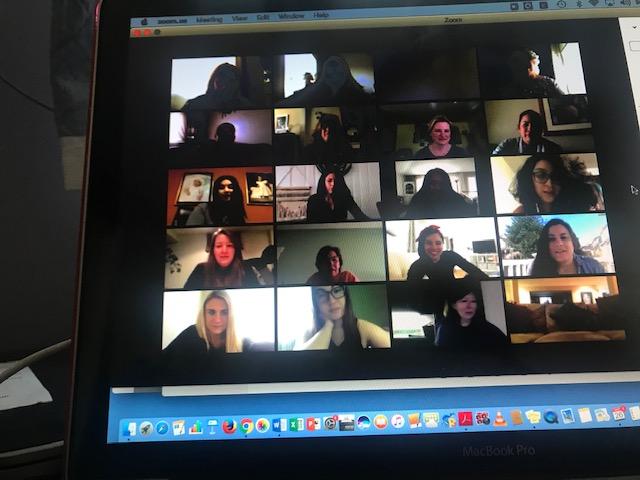 group one of zoom meeting